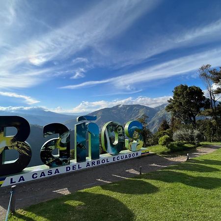 Premium Holiday Cabin - Spectacular Tungurahua Volcano View 바뇨스 외부 사진